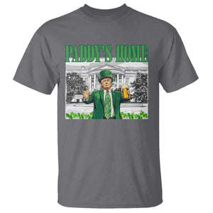 Funny Trump St Patricks Day T Shirt Paddy's Home White House TS10 Charcoal Print Your Wear