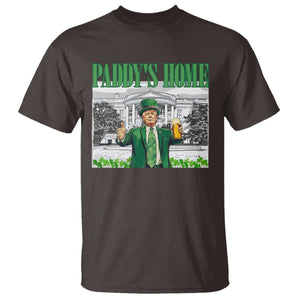 Funny Trump St Patricks Day T Shirt Paddy's Home White House TS10 Dark Chocolate Print Your Wear