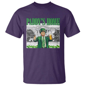 Funny Trump St Patricks Day T Shirt Paddy's Home White House TS10 Purple Print Your Wear