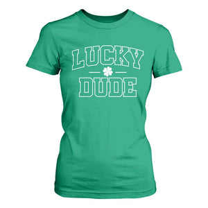 Kids St. Patrick's Day T Shirt For Women Lucky Dude TS10 Irish Green Print Your Wear