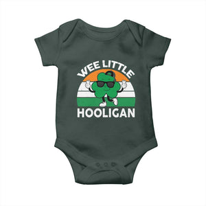 St Patricks Day Wee Little Hooligan Baby Onesie Funny Men Boy Kids Irish Kids TS10 Print Your Wear