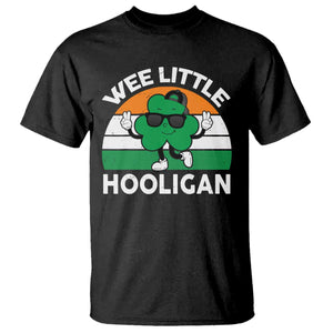 St Patricks Day Wee Little Hooligan T Shirt Funny Men Boy Kids Irish Kids TS10 Black Print Your Wear