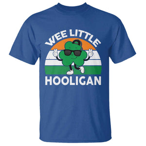 St Patricks Day Wee Little Hooligan T Shirt Funny Men Boy Kids Irish Kids TS10 Royal Blue Print Your Wear
