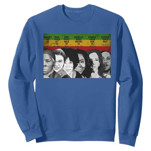 Black Pride Sweatshirt Harriet Led Rosa Could Sit Ruby Could Walk Michelle Could Inspire Kamala Could Run Ketanji Could Rule TS10 Royal Blue Print Your Wear