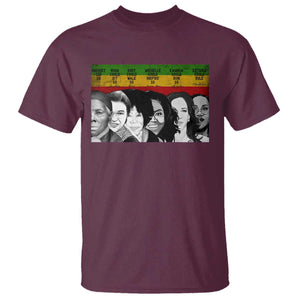 Black Pride T Shirt Harriet Led Rosa Could Sit Ruby Could Walk Michelle Could Inspire Kamala Could Run Ketanji Could Rule TS10 Maroon Print Your Wear