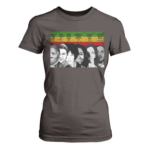 Black Pride T Shirt For Women Harriet Led Rosa Could Sit Ruby Could Walk Michelle Could Inspire Kamala Could Run Ketanji Could Rule TS10 Dark Chocolate Print Your Wear