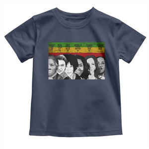 Black Pride Toddler T Shirt Harriet Led Rosa Could Sit Ruby Could Walk Michelle Could Inspire Kamala Could Run Ketanji Could Rule TS10 Navy Print Your Wear