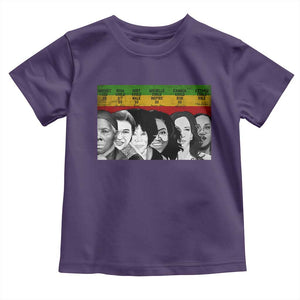 Black Pride Toddler T Shirt Harriet Led Rosa Could Sit Ruby Could Walk Michelle Could Inspire Kamala Could Run Ketanji Could Rule TS10 Purple Print Your Wear