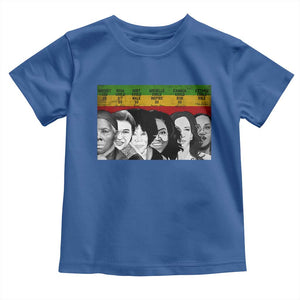 Black Pride Toddler T Shirt Harriet Led Rosa Could Sit Ruby Could Walk Michelle Could Inspire Kamala Could Run Ketanji Could Rule TS10 Royal Blue Print Your Wear