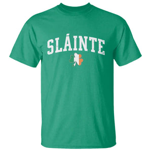 St Patricks Day T Shirt Retro Slainte Shamrock Lucky Irish Day Gift TS10 Irish Green Print Your Wear