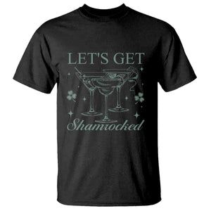 Lets Get Shamrocked St Patricks Day T Shirt TS10 Black Print Your Wear