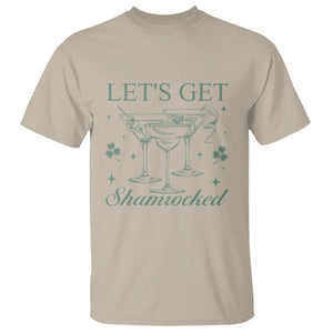 Lets Get Shamrocked St Patricks Day T Shirt TS10 Sand Print Your Wear