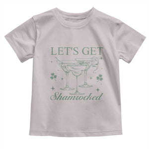Lets Get Shamrocked St Patricks Day Toddler T Shirt TS10 Ice Gray Print Your Wear