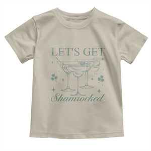 Lets Get Shamrocked St Patricks Day Toddler T Shirt TS10 Sand Print Your Wear