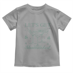 Lets Get Shamrocked St Patricks Day Toddler T Shirt TS10 Sport Gray Print Your Wear