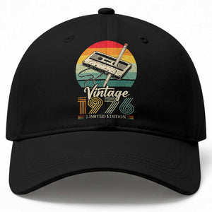 Vintage 1976 Baseball Cap 50th Birthday Turning 50 Year Old Gifts TS10 Print Your Wear