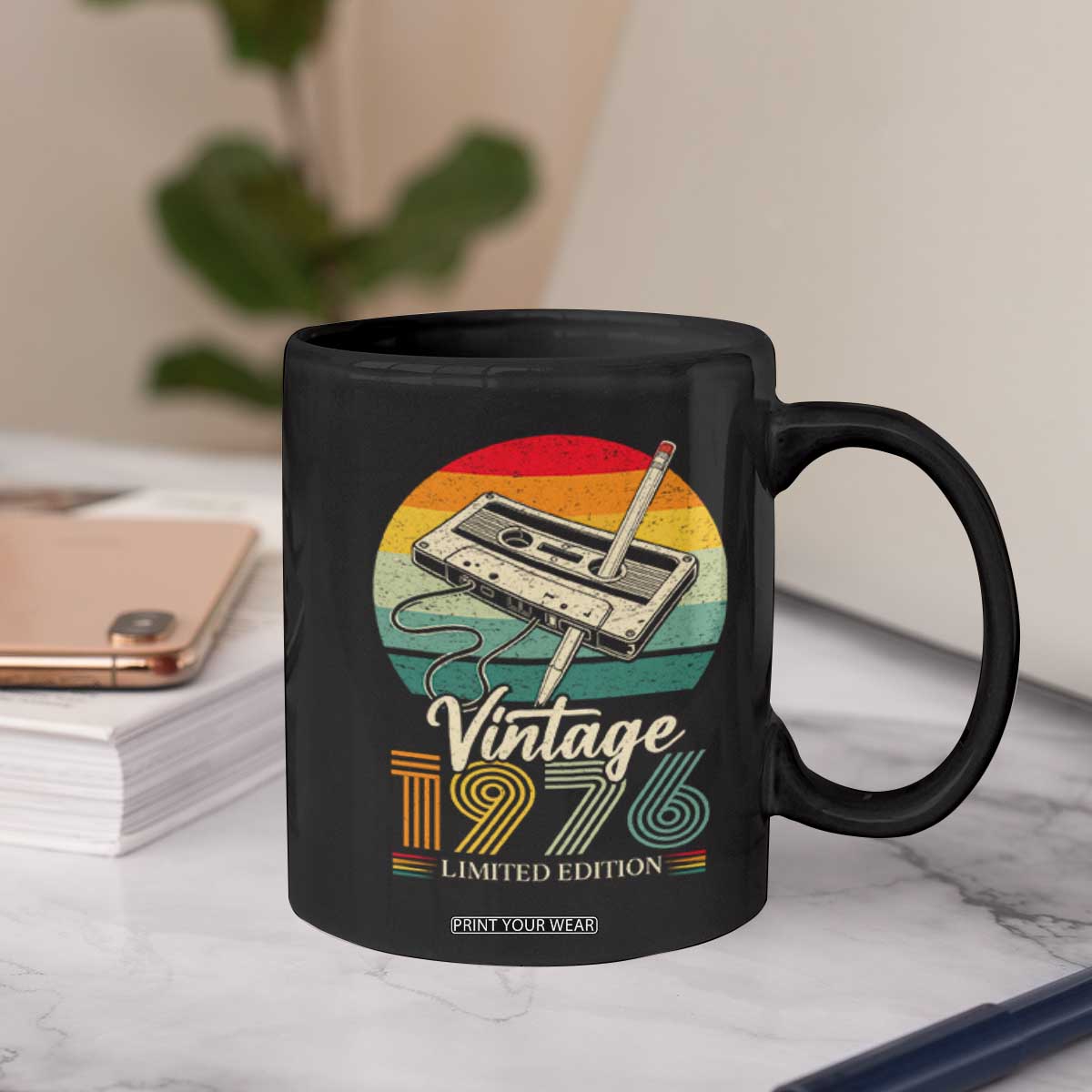 Vintage 1976 Coffee Mug 50th Birthday Turning 50 Year Old Gifts TS10 Print Your Wear