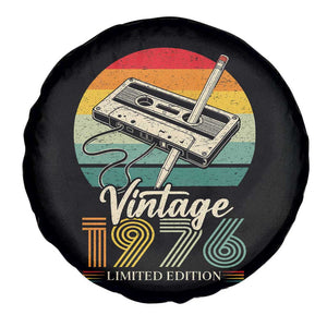 Vintage 1976 Spare Tire Cover 50th Birthday Turning 50 Year Old Gifts TS10 Print Your Wear