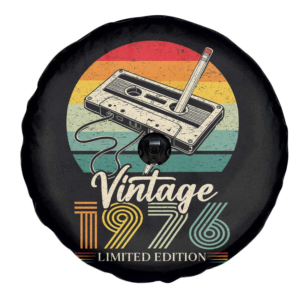 Vintage 1976 Spare Tire Cover 50th Birthday Turning 50 Year Old Gifts TS10 Print Your Wear