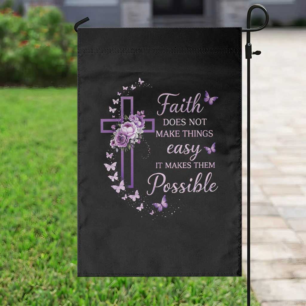 Christian Jesus Garden Flag Vintage Bible Verse Printed Faith Blessed Inspirational Girl TS10 Print Your Wear