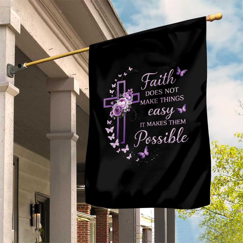 Christian Jesus Garden Flag Vintage Bible Verse Printed Faith Blessed Inspirational Girl TS10 Print Your Wear