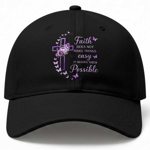 Christian Jesus Baseball Cap Vintage Bible Verse Printed Faith Blessed Inspirational Girl TS10 Print Your Wear