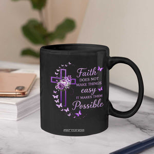 Christian Jesus Coffee Mug Vintage Bible Verse Printed Faith Blessed Inspirational Girl TS10 Print Your Wear