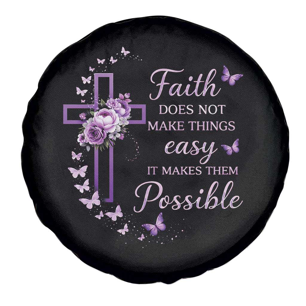 Christian Jesus Spare Tire Cover Vintage Bible Verse Printed Faith Blessed Inspirational Girl TS10 Print Your Wear