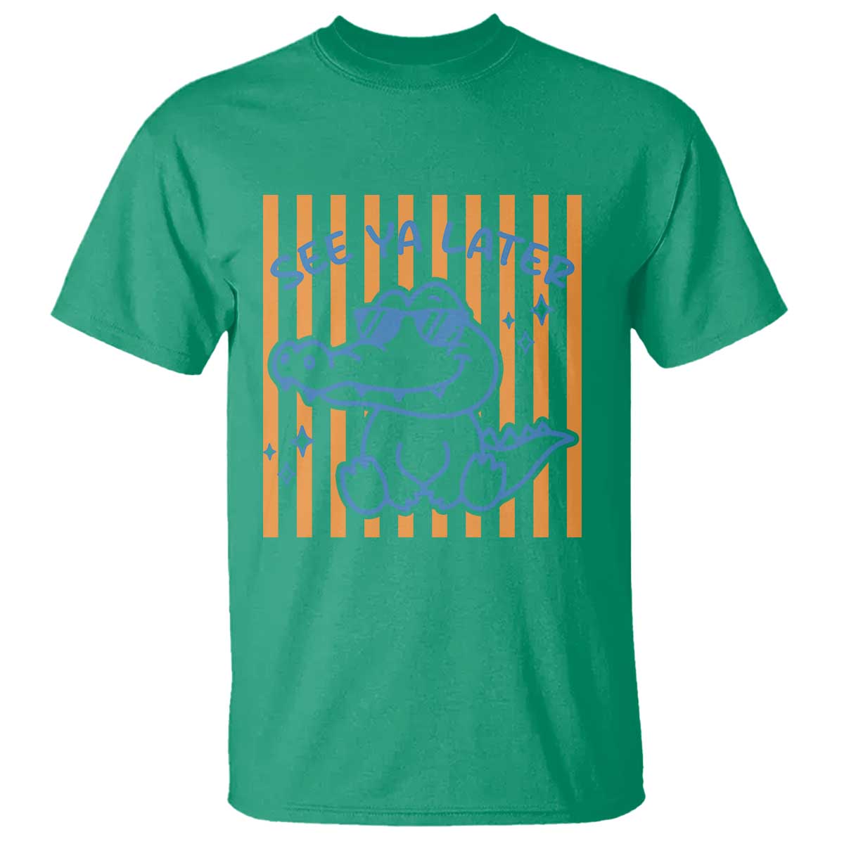 See You Later Alligator T Shirt Funny Last Day End of Year Teacher Summer Gift TS10 Irish Green Print Your Wear