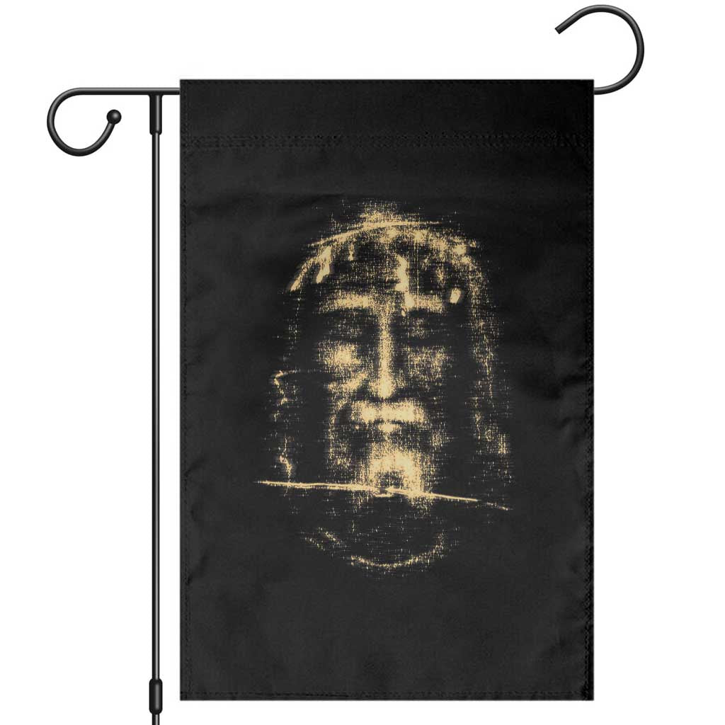 Shroud Of Turin Jesus Garden Flag Jesus Christ Face Religious Catholic Christian Faith TS10 Black Print Your Wear