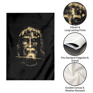 Shroud Of Turin Jesus Garden Flag Jesus Christ Face Religious Catholic Christian Faith TS10 Print Your Wear