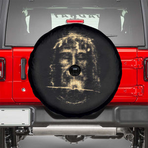 Shroud Of Turin Jesus Spare Tire Cover Jesus Christ Face Religious Catholic Christian Faith TS10 Black Print Your Wear