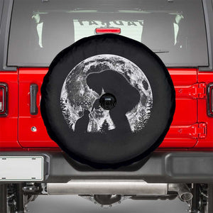 Fun Hand Boop Nose Bigfoot Cat Spare Tire Cover Sasquatch Full Moon TS10 Black Print Your Wear