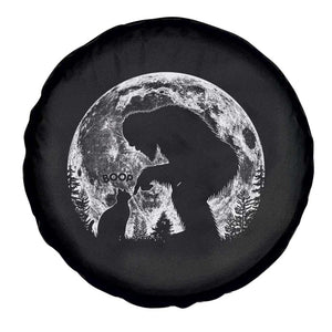 Fun Hand Boop Nose Bigfoot Cat Spare Tire Cover Sasquatch Full Moon TS10 Print Your Wear