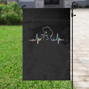 Fun Hand Boop Nose Bigfoot Cat Garden Flag Heartbeat Sasquatch Cat Lover Animal Silhouette TS10 Print Your Wear