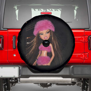 Funny Disgusting Doll Face Meme Spare Tire Cover Expression Hilarious Sarcastic TS10 Black Print Your Wear