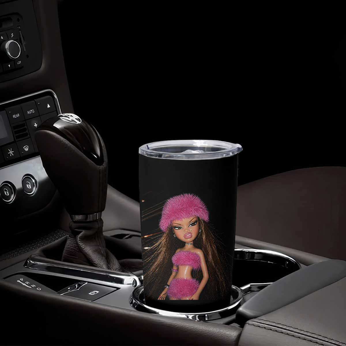 Funny Disgusting Doll Face Meme Tumbler Cup Expression Hilarious Sarcastic TS10 Print Your Wear