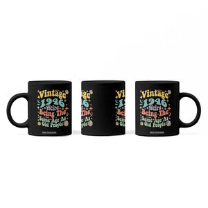 Funny 80th Birthday Coffee Mug Retro Groovy 1946 Weird Being The Same Age As Old People TS10 Print Your Wear
