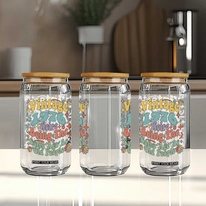Funny 50th Birthday Glass Can Retro Groovy 1976 Weird Being The Same Age As Old People TS10 Print Your Wear
