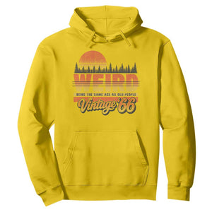 Funny 60th Birthday Hoodie Retro 1966 Weird Being The Same Age As Old People TS10 Daisy Print Your Wear