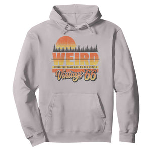 Funny 60th Birthday Hoodie Retro 1966 Weird Being The Same Age As Old People TS10 Ice Gray Print Your Wear