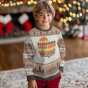 Funny 50th Birthday Ugly Christmas Sweater Retro 1976 Weird Being The Same Age As Old People TS10 Mocha Mousse Print Your Wear