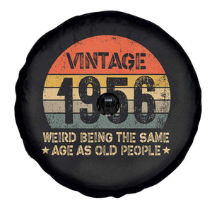 70th Birthday Spare Tire Cover Retro 1956 Weird Being The Same Age As Old People TS10 Print Your Wear