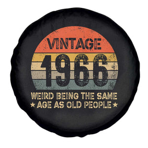60th Birthday Spare Tire Cover Retro 1966 Weird Being The Same Age As Old People TS10 Print Your Wear