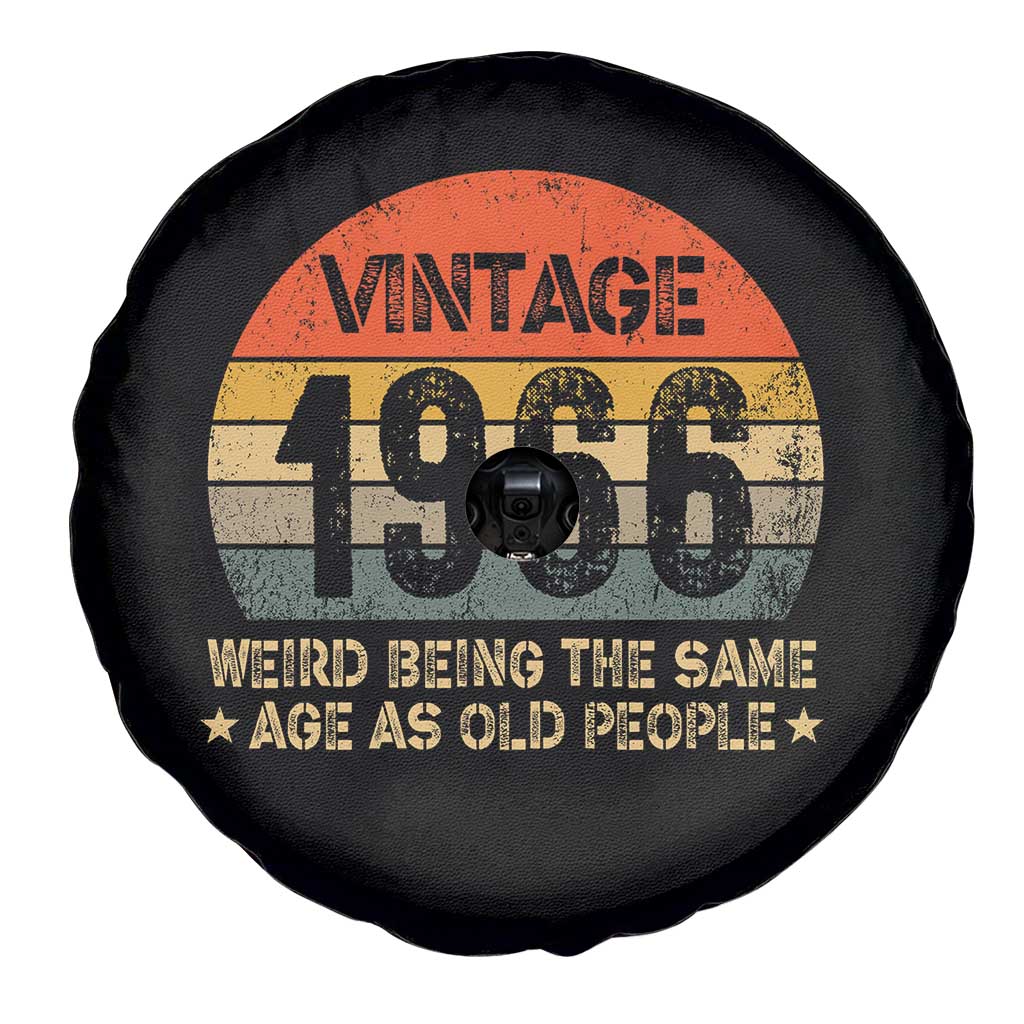 60th Birthday Spare Tire Cover Retro 1966 Weird Being The Same Age As Old People TS10 Print Your Wear