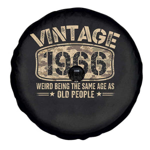 60th Birthday Gift For Men Spare Tire Cover Retro Camo 1966 Weird Being The Same Age As Old People TS10 Print Your Wear