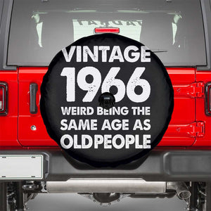 Funny 60th Birthday Spare Tire Cover Turning 60 Year Old Gifts Weird Being The Same Age As Old People TS10 Black Print Your Wear