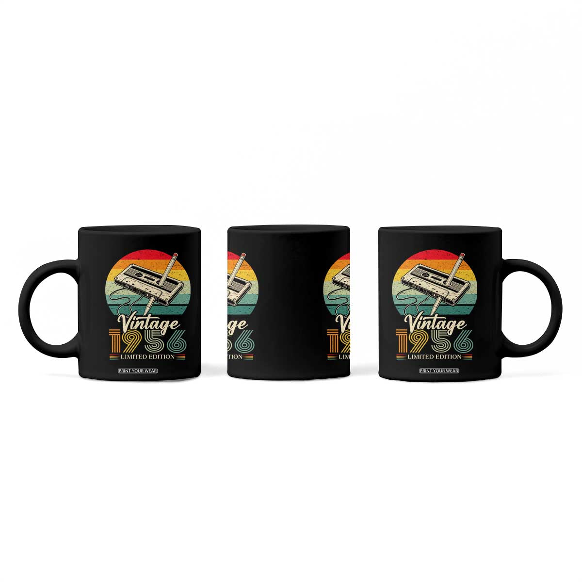 Vintage 1956 Coffee Mug 70th Birthday Turning 70 Year Old Gifts TS10 Print Your Wear
