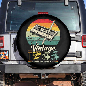 Vintage 1956 Spare Tire Cover 70th Birthday Turning 70 Year Old Gifts TS10 No hole Black Print Your Wear