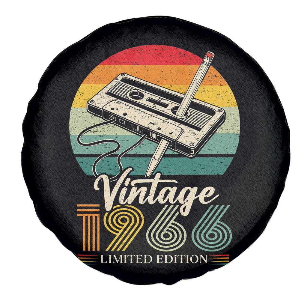 Vintage 1966 Spare Tire Cover 60th Birthday Turning 60 Year Old Gifts TS10 Print Your Wear